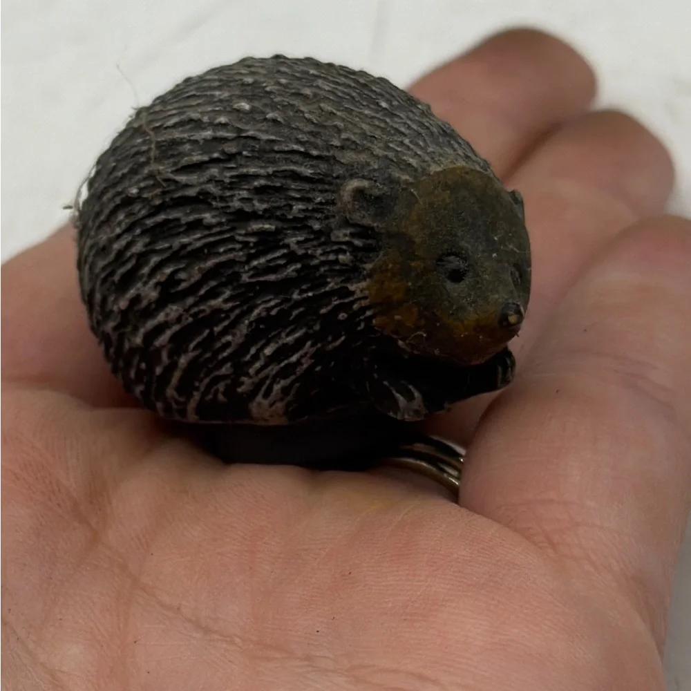 Mini Hedgehog Magnet Collectible Art Decor